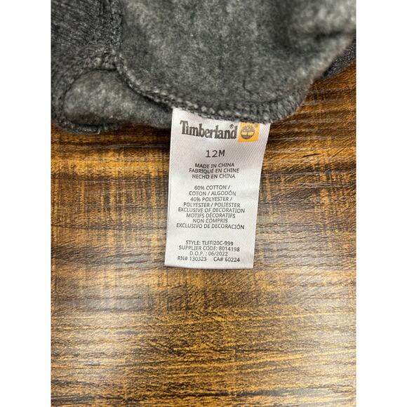 TIMBERLAND Boy’s Jogger Sweatpants / Size: 12 Months - Picture 4 of 8